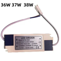 LED Driver Power Supply 36W 40W 45W 48W 50W Light Transformer Output DC24-42V 900mA 1200mA 1500mA External Driver DC Connector