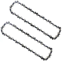 2PC 8" Pole Saw Chain Replacement for 9.5 in. Harbor Freight Portland 62896 68862 63190 56808-3/8" .050" 33DL