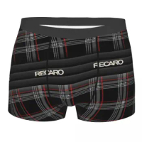 Recaro Seat Upholstery Men Printed Boxer Briefs Underpants Recaro Highly Breathable High Quality Birthday Gifts