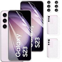 back protector + hydrogel film for samsung s23 ultra glass s 23 plus galaxy s23 + screen protector samsung galaxy s23 glass