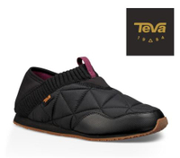 ├登山樂┤美國 TEVA Ember Moc 女菠蘿麵包鞋-黑 # TV1018225BLK