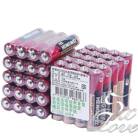 環保碳鋅電池-4號 (一盒裝60顆入)