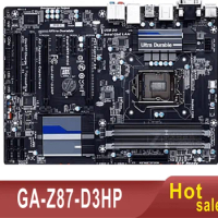 GA-Z87-D3HP Mtherboard 32GB LGA 1150 DDR3 ATX Mainboard 100% Tested Fully WorkMA
