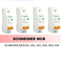 MCB SCHNEIDER 6kA 6A/ 10A/ 16A / 20A / MCB SCHNEIDER 63A