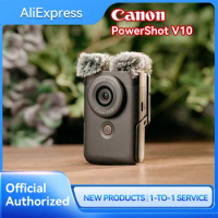 Canon Original PowerShot V10 New Concept Digital Camera 4K Camera Vlog Camera Home Travel Live Self Shooting