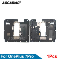 Aocarmo For OnePlus 7 Pro 7Pro Motherboard Back Cover Holder With NFC Antenna Module Replacement Part