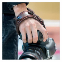 Handmade Micro Fiber Leather Wrist Strap Camera Hand Belt Holder Strap for Canon 5DIII 6DII 80D 90D 5DIV SONY A99 A7RIV A7III