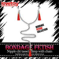 Lovetoy BONDAGE FETISH 虐戀系列-性感流蘇三合一乳陰夾 乳夾 陰夾 【跳蛋 名器 自慰器 按摩棒 情趣用品 SM 】【情趣職人】