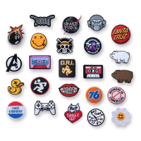 Patch Bordir Keren Unik Aesthetic | Patch Tas Jaket Topi | Iron On / Jahit Style Punk Y2K