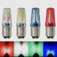 Lampu Rem LED Putih Merah Biru Kedip running Merah