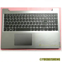 YUEBEISHENG New For Lenovo IdeaPad L340-15 palmrest US keyboard Upper cover Touchpad,Silver