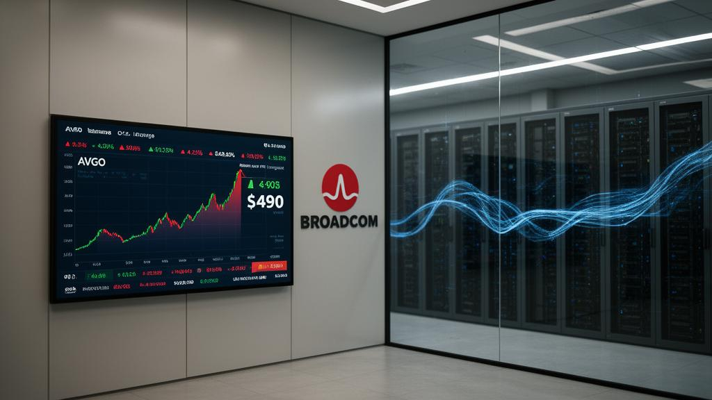 UBS Boosts Broadcom Target to $490 Amid AI Deal Restructuring