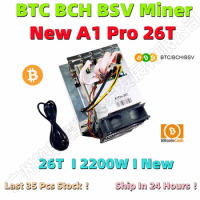 Free Shipping BTC BCH BSV Miner NEW Love Core A1 Pro 26T With PSU Better Than Antminer S9 S15 S17 T17 S19 WhatsMiner M21S M30