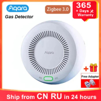 Original Aqara Smart Combustible Gas Detector Alarm Zigbee Connect Gas Leak Sensor Support Mi Home Apple Homekit APP Control