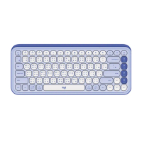 【Logitech 羅技】POP Icon Keys 無線藍芽鍵盤(夢幻紫)