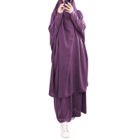 Etosell Women Hooded Muslim Hijab Dress Eid Prayer Garment Jilbab Abaya Long Khimar Full Cover Ramad