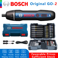 Bosch Go 2 Screwdriver Rechargeable Cordless Drill Impact Driver Bosch Go Electric Screwdriver Multi-Function Home Power Tools