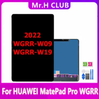 12.6" For Huawei Tablet Display For HUAWEI MatePad Pro WGRR-W09 WGRR-W19 2022 WGRR LCD Touch Screen Digitizer Full Assembly