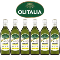 【Olitalia奧利塔】高溫專用葵花油禮盒組(750mlx6瓶)