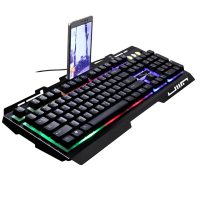 Keyboard Gaming Computer PC RGB Light Wired Keyboard