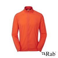 【RAB】Windveil Jacket 輕量透氣風衣外套 男款 爆竹橘 #QWS68