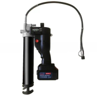 8000psi Portable Electric Grease Gun Oil-Filling Tool with Digital Lock Button Fully Automatic Syringe Oil Grease gun
