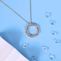 Kalung Berlian Eropa Model Claire Setting - JB Berlian