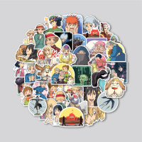 STICKER PACK HOWL'S MOVING CASTLE | STIKER TUMBLER LAPTOP | STIKER KOPER HELM
