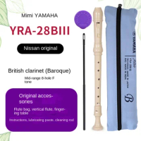 Yamaha Recorder 8-hole English YRA-28B students professional alto F tune flute imports