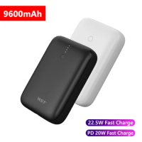 22.5W Fast Charge Power Bank 9600mAh Protable External Battery Charger for iPhone 14 Huawei Samsung PD 20W Powerbank for Xiaomi