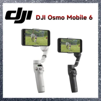 DJI Osmo Mobile 6 Gimbal ActiveTrack 6.0 Easy Tutorials One-Tap Bluetooth Editing Magnetic Quick-Release Gimbal for Smartphone