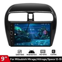 Joying 9 Inch Car Head Unit intelligence system Support Steering Wheel Control For Mitsubishi Mirage Attrage Space 2012-2019