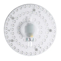 LED Light Ceiling Fan Replacement Magnetic Module Lights Engine Ceiling Flush Retrofit Kit for Living Room LED Board Light Panel