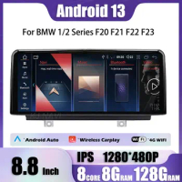 For BMW 1/2 Series F20 F21 F22 F23 EVO System NEW ID8 Android 13 Wireless Carplay Car Radio Multimedia Player GPS Navigation