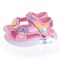 SKECHERS 女嬰童鞋 涼拖鞋系列 UNICORN DREAMS SANDAL - 302682NLPMT