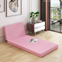 Foldable Dormitory Sponge Mattress Sofa Bed Tatami Mattresses Sleeping Mat Bedspreads Thickness Office Nap Pad Bedroom Cushion
