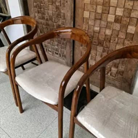 Kursi Makan Sely Kayu Jati Dudukan Busa