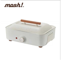 日本mosh多功能電烤盤 M-HP1 IV 象牙白