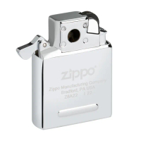 【Zippo】打火機丁烷型內膽-黃色火焰菸斗型+贈丁烷瓦斯罐(美國防風打火機)
