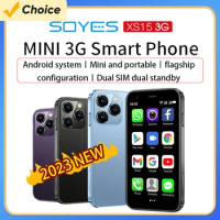 SOYES XS15 Mini SmartPhone Android 8.1 3.0 Inch Display 2GB 16GB Dual SIM Standby 3G Mobile Phone Wifi GPS 1000mAh Battery