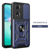 For Honor 90 5G Kickstand with Camera Protection Rugged Military-Grade Drop Cover For Huawei Honor 90 honor90 5G Case 6.7"