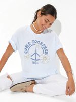 เสื้อผู้หญิง 8043 COME TOGETHER LENNON TEE สี 401 LIGHT BLUE