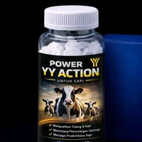 power yy action untuk sapi vitamin dan mineral isi: 100