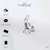 M37 - Mặt dây chuyền bạc Callie Silver bông hoa