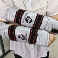 Taekwondo Arm Shin Guards Kick Boxing Protector Sanda Taekwondo Boxing Leggings Ankle Protection for MMA Muay Thai Shin Pads
