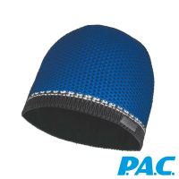 【PAC德國】Aela羊毛windstopper防風透氣毛帽PAC20201003藍/反光織線/抗臭舒適/德國製