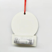DHL100pcs Sublimation DIY White Blank Mdf Single Sided Card Holder Graduation Cap Gift Box