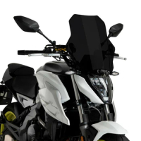 FOR CFMOTO 650 NK Universal Motorcycle Windscreen Windshield Covers Screen Smoke Lens Motorbikes Deflector For CF MOTO 650NK