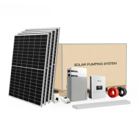 Hybrid Solar Power System 3000W 5000W 8000W 10000W Solax for X1 X3 Hybrid Inverter with lithium ion battery For Home