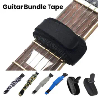 Guitar Strings Mute Dampener Ukulele Bass Acoustic Electric Guitar Fretboard Muting Strap Wrap Muter Silencer Noise Reducer